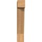 Ekena Millwork Traditional Block Smooth Bracket, Western Red Cedar, 5 1/2"W x 20"D x 32"H BKT06X20X32TRA05SWR - alternate 2